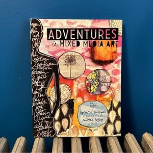 Mixed media art book.